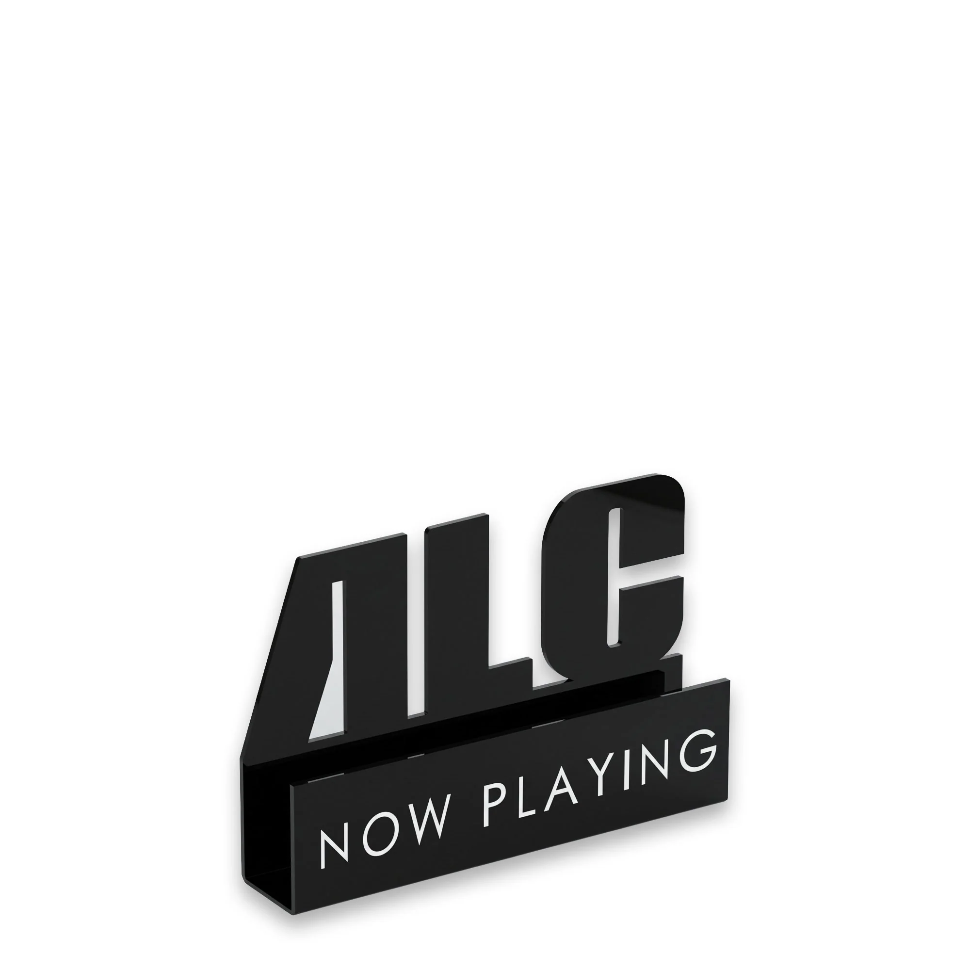 ALC LOGO NOW PLAYING RECORD STAND - Image 3